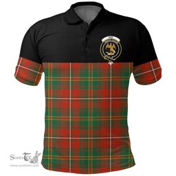 Scottish Hay Ancient Clan Tartan Polo Shirt - Golf Special Style Scottish Plaid Tartan Plaid