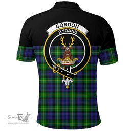 Scottish Gordon Modern Clan Tartan Polo Shirt - Golf Special Style Scottish Plaid Tartan Plaid