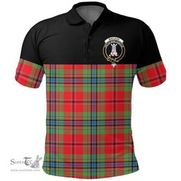 Scottish MacLean of Duart Modern Clan Tartan Polo Shirt - Golf Special Style Scottish Plaid Tartan Plaid