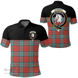 Scottish Dunbar Ancient Clan Tartan Polo Shirt - Golf Special Style Scottish Plaid Tartan Plaid