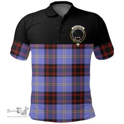 Scottish Rutherford Clan Tartan Polo Shirt - Golf Special Style Scottish Plaid Tartan Plaid
