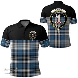 Scottish Napier Modern Clan Tartan Polo Shirt - Golf Special Style Scottish Plaid Tartan Plaid