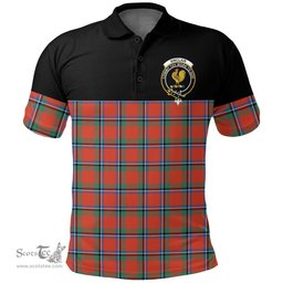 Scottish Sinclair Ancient Clan Tartan Polo Shirt - Golf Special Style Scottish Plaid Tartan Plaid
