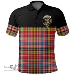 Scottish Drummond of Strathallan Clan Tartan Polo Shirt - Golf Special Style Scottish Plaid Tartan Plaid