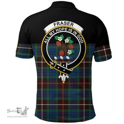 Scottish Fraser Hunting Ancient Clan Tartan Polo Shirt - Golf Special Style Scottish Plaid Tartan Plaid