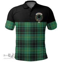 Scottish MacArthur Ancient Clan Tartan Polo Shirt - Golf Special Style Scottish Plaid Tartan Plaid