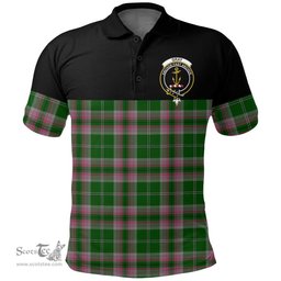 Scottish Gray Clan Tartan Polo Shirt - Golf Special Style Scottish Plaid Tartan Plaid