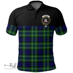 Scottish MacNeil of Colonsay Modern Clan Tartan Polo Shirt - Golf Special Style Scottish Plaid Tartan Plaid