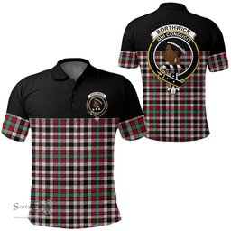 Scottish Borthwick Dress Ancient Clan Tartan Polo Shirt - Golf Special Style Scottish Plaid Tartan Plaid
