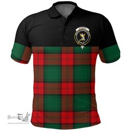 Scottish Stewart Atholl Modern Clan Tartan Polo Shirt - Golf Special Style Scottish Plaid Tartan Plaid