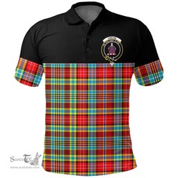 Scottish Ogilvie Hunting Ancient Clan Tartan Polo Shirt - Golf Special Style Scottish Plaid Tartan Plaid