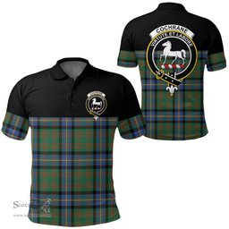 Scottish Cochrane Ancient Clan Tartan Polo Shirt - Golf Special Style Scottish Plaid Tartan Plaid