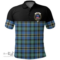 Scottish Weir Ancient Clan Tartan Polo Shirt - Golf Special Style Scottish Plaid Tartan Plaid