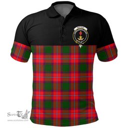 Scottish Rattray Modern Clan Tartan Polo Shirt - Golf Special Style Scottish Plaid Tartan Plaid