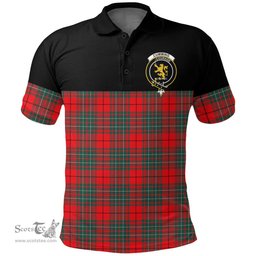 Scottish Cumming Modern Clan Tartan Polo Shirt - Golf Special Style Scottish Plaid Tartan Plaid
