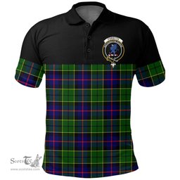 Scottish Forsyth Modern Clan Tartan Polo Shirt - Golf Special Style Scottish Plaid Tartan Plaid