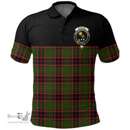 Scottish Buchan Modern Clan Tartan Polo Shirt - Golf Special Style Scottish Plaid Tartan Plaid