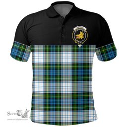 Scottish Campbell Dress Ancient Clan Tartan Polo Shirt - Golf Special Style Scottish Plaid Tartan Plaid