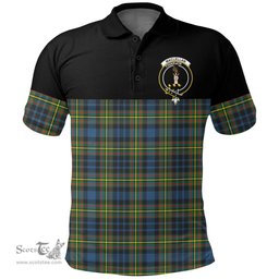 Scottish MacLellan Ancient Clan Tartan Polo Shirt - Golf Special Style Scottish Plaid Tartan Plaid