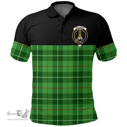 Scottish Galloway District Clan Tartan Polo Shirt - Golf Special Style Scottish Plaid Tartan Plaid