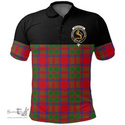 Scottish MacKintosh Modern Clan Tartan Polo Shirt - Golf Special Style Scottish Plaid Tartan Plaid