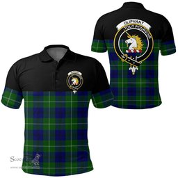 Scottish Oliphant Modern Clan Tartan Polo Shirt - Golf Special Style Scottish Plaid Tartan Plaid