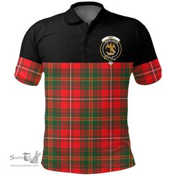 Scottish Hay Modern Clan Tartan Polo Shirt - Golf Special Style Scottish Plaid Tartan Plaid