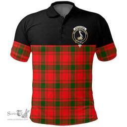 Scottish MacQuarrie Modern Clan Tartan Polo Shirt - Golf Special Style Scottish Plaid Tartan Plaid