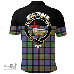 Scottish MacDonald Ancient Clan Tartan Polo Shirt - Golf Special Style Scottish Plaid Tartan Plaid