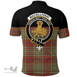 Scottish MacGillivray Hunting Ancient Clan Tartan Polo Shirt - Golf Special Style Scottish Plaid Tartan Plaid
