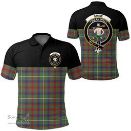 Scottish Shaw Green Modern Clan Tartan Polo Shirt - Golf Special Style Scottish Plaid Tartan Plaid