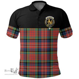 Scottish MacPherson Ancient Clan Tartan Polo Shirt - Golf Special Style Scottish Plaid Tartan Plaid