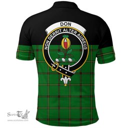 Scottish Don (Tribe of Mar) Clan Tartan Polo Shirt - Golf Special Style Scottish Plaid Tartan Plaid