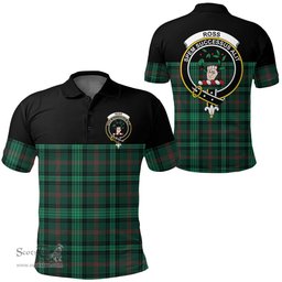 Scottish Ross Hunting Modern Clan Tartan Polo Shirt - Golf Special Style Scottish Plaid Tartan Plaid