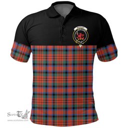Scottish MacDuff Ancient Clan Tartan Polo Shirt - Golf Special Style Scottish Plaid Tartan Plaid