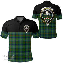 Scottish Cranstoun Clan Tartan Polo Shirt - Golf Special Style Scottish Plaid Tartan Plaid