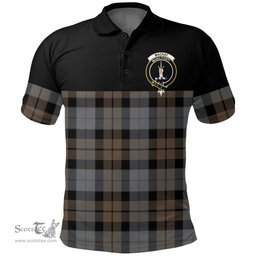 Scottish MacKay Weathered Clan Tartan Polo Shirt - Golf Special Style Scottish Plaid Tartan Plaid
