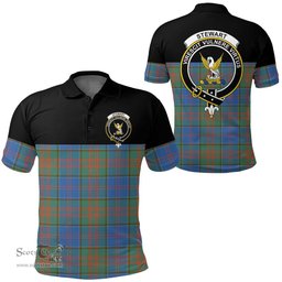 Scottish Stewart of Appin Hunting Ancient Clan Tartan Polo Shirt - Golf Special Style Scottish Plaid Tartan Plaid