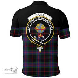 Scottish Nairn Clan Tartan Polo Shirt - Golf Special Style Scottish Plaid Tartan Plaid
