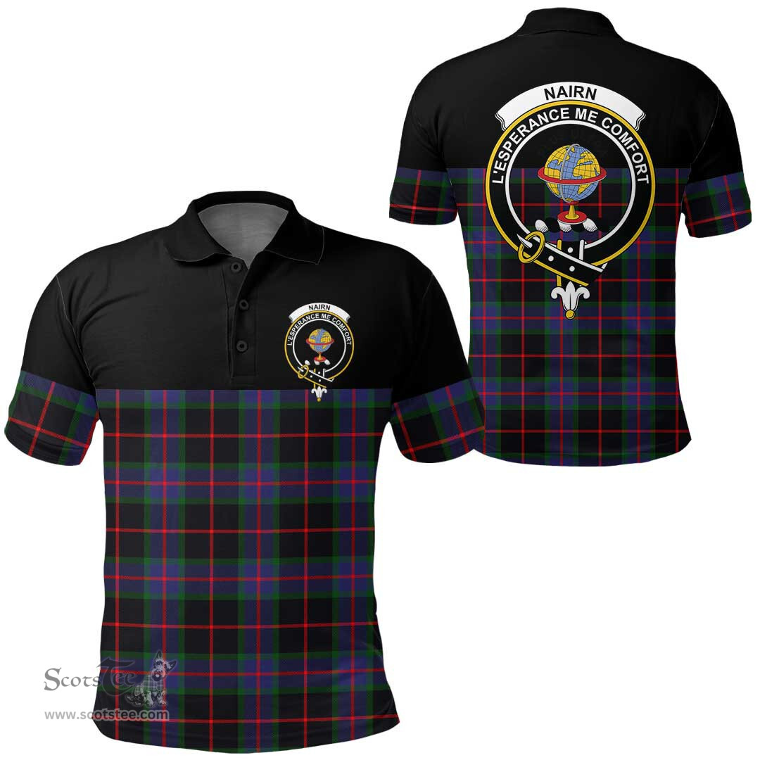Scottish Nairn Clan Tartan Polo Shirt - Golf Special Style Scottish Plaid Tartan Plaid