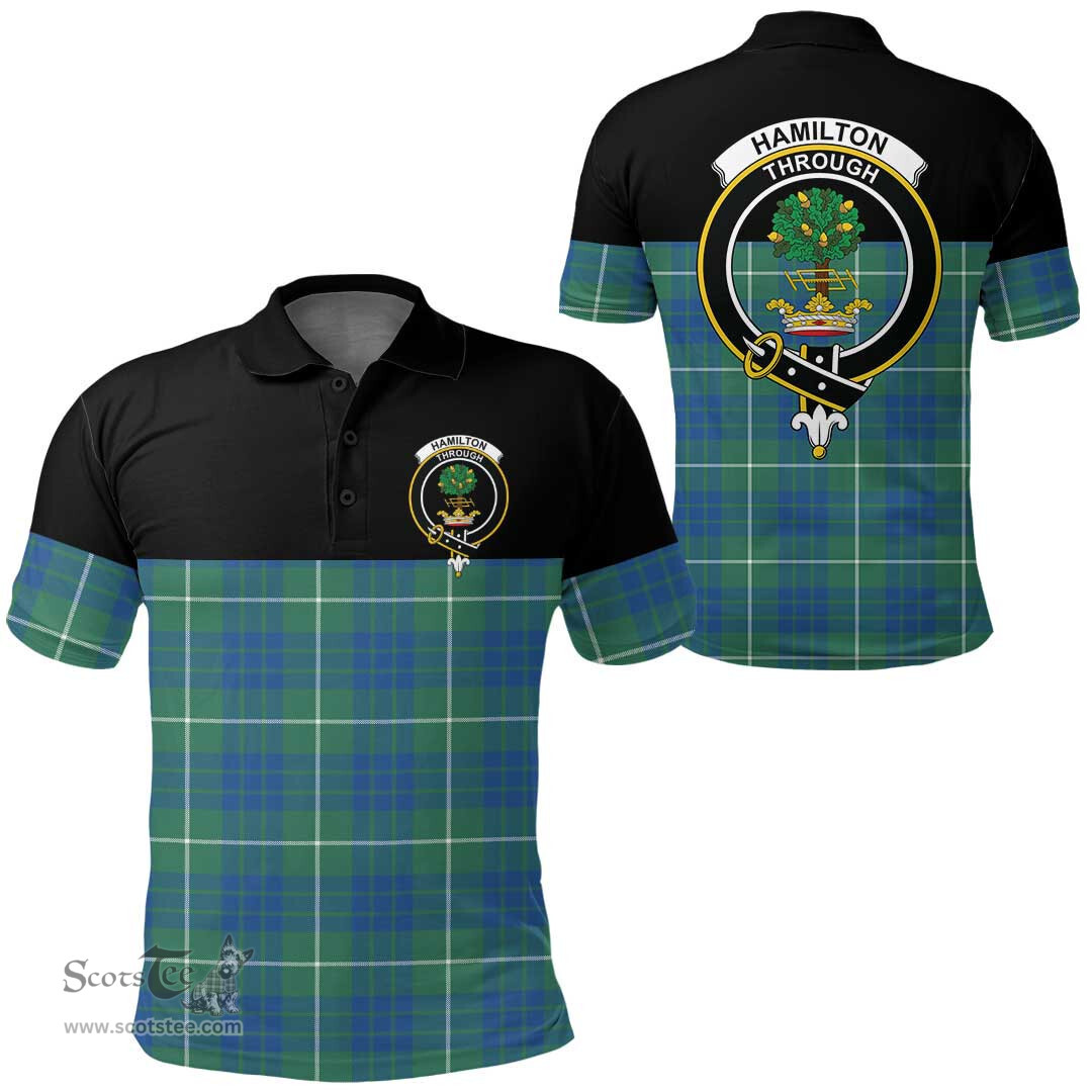 Scottish Hamilton Hunting Ancient Clan Tartan Polo Shirt - Golf Special Style Scottish Plaid Tartan Plaid