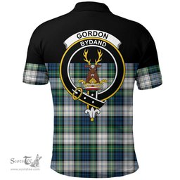 Scottish Gordon Dress Ancient Clan Tartan Polo Shirt - Golf Special Style Scottish Plaid Tartan Plaid