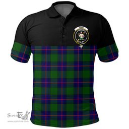 Scottish Shaw Modern Clan Tartan Polo Shirt - Golf Special Style Scottish Plaid Tartan Plaid