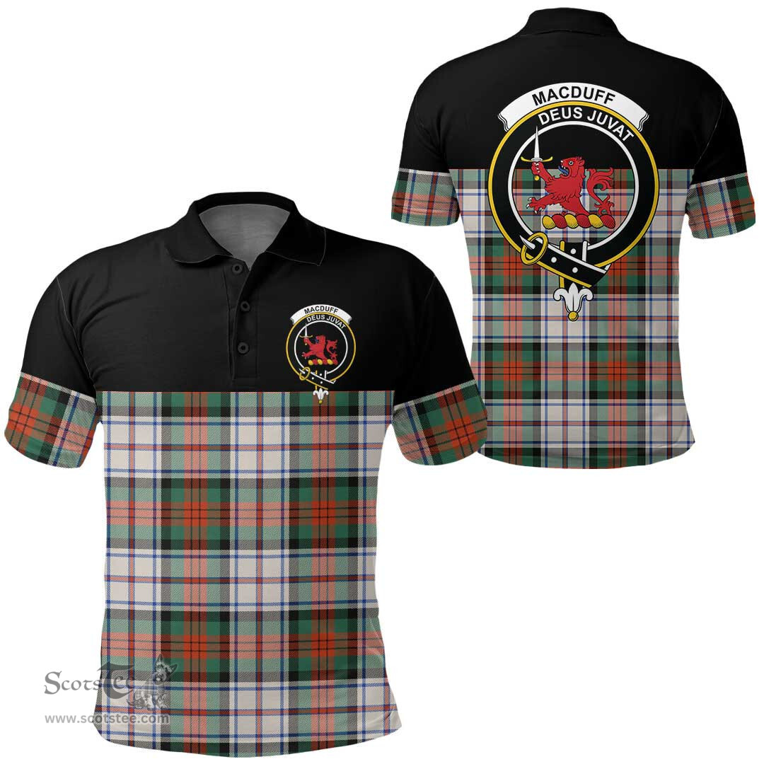 Scottish MacDuff Dress Ancient Clan Tartan Polo Shirt - Golf Special Style Scottish Plaid Tartan Plaid
