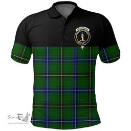 Scottish Henderson Modern Clan Tartan Polo Shirt - Golf Special Style Scottish Plaid Tartan Plaid