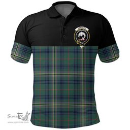 Scottish Kennedy Modern Clan Tartan Polo Shirt - Golf Special Style Scottish Plaid Tartan Plaid