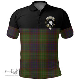 Scottish Cunningham Hunting Modern Clan Tartan Polo Shirt - Golf Special Style Scottish Plaid Tartan Plaid