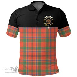 Scottish Munro Ancient Clan Tartan Polo Shirt - Golf Special Style Scottish Plaid Tartan Plaid