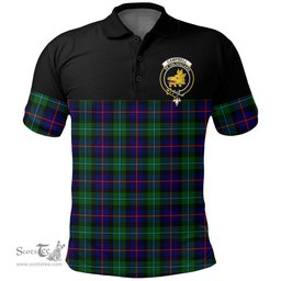 Scottish Campbell of Cawdor Modern Clan Tartan Polo Shirt - Golf Special Style Scottish Plaid Tartan Plaid