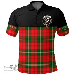 Scottish Lennox Modern Clan Tartan Polo Shirt - Golf Special Style Scottish Plaid Tartan Plaid